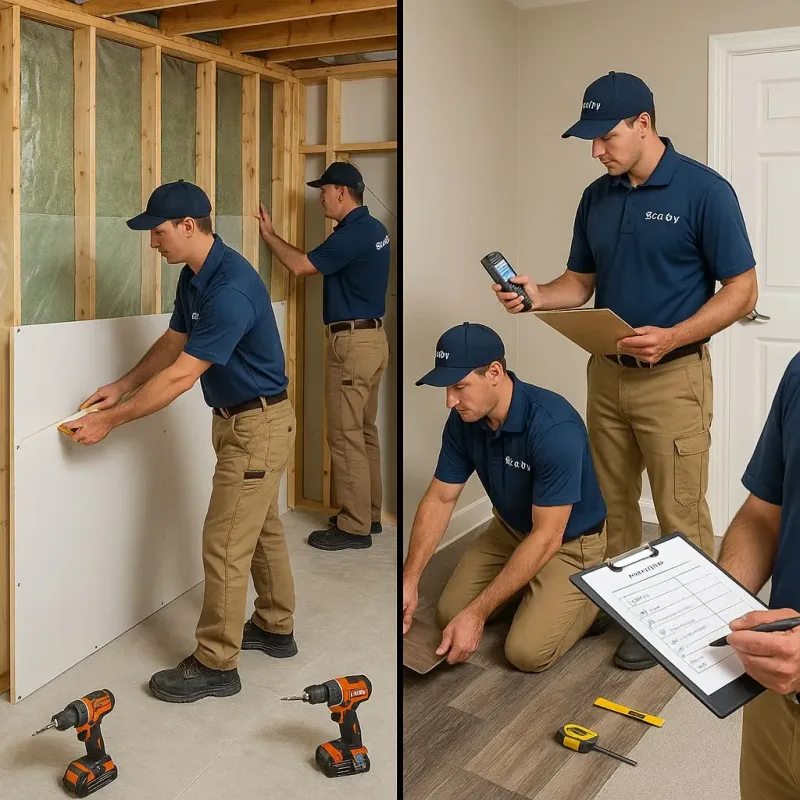 Repairs and Reconstruction process in Vinings, GA